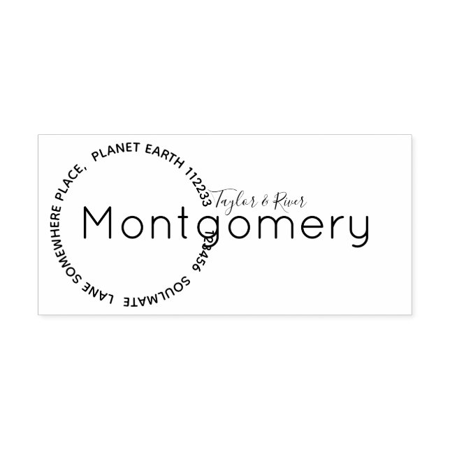 Business | Persönliche Gestaltung Ihrer eigenen Rü Gummistempel (Prägung)