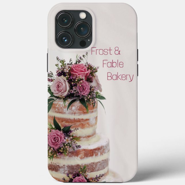 Business Phone Bakery Design Case-Mate iPhone Hülle (Rückseite)
