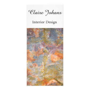 Business Promotions Speckles of Gold Werbekarte