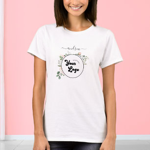 Business Salon für Blumenmuster Friseursalon T-Shirt