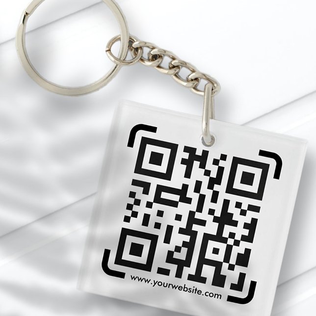 Business Scan Me QR-Code-Website Schlüsselanhänger (Von Creator hochgeladen)