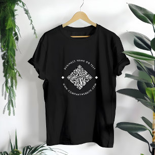 Business Scan Me QR Code Website T-Shirt