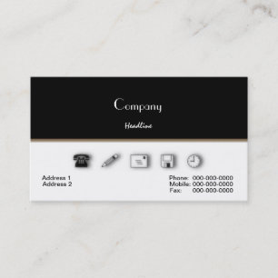 Business Service Business Card Visitenkarte