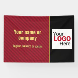 Business Strip in Red / Black - Smart Company Banner