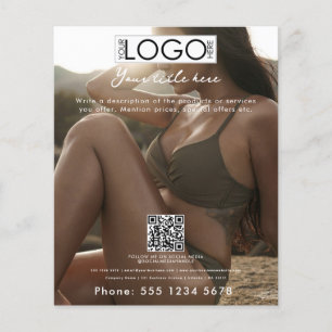 Business Tanning Salon Spray Tan Beauty Foto Flyer