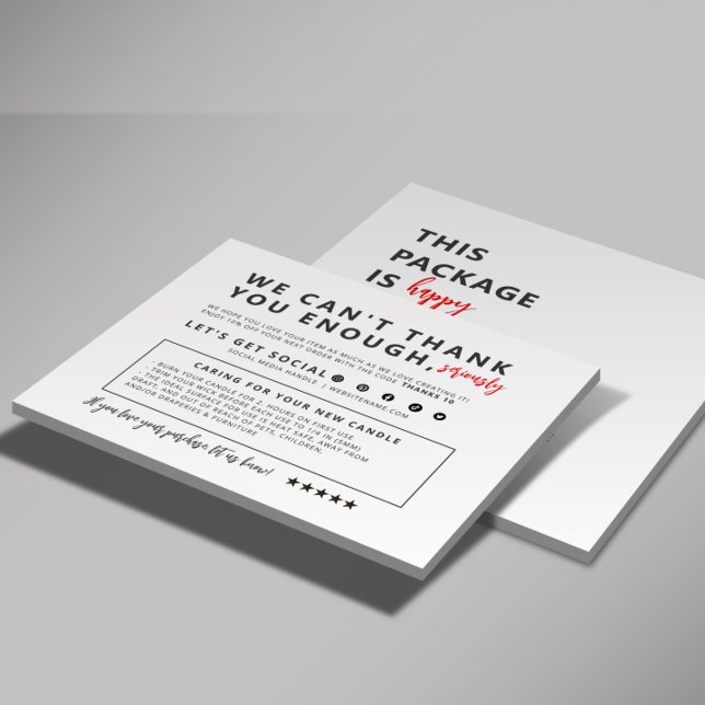 Business Thank You Card Dankeskarte (Von Creator hochgeladen)