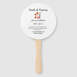 Business-Website "Juice & Shakes" Fächer