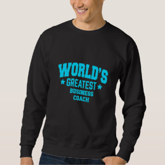 Business Worlds größtes Blau-Thema Sweatshirt
