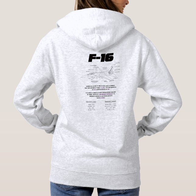 Buso Army Falcon - 16 Hoodie (Rückseite)
