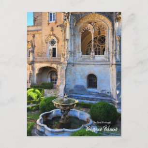 Bussaco Palacio - das echte Portugal Postkarte