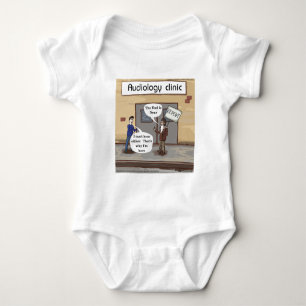 Büße Für Das Audiologie-Büro Lustig Baby Strampler