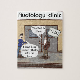 Büße für die Audiologie-Praxis Lustig Puzzle