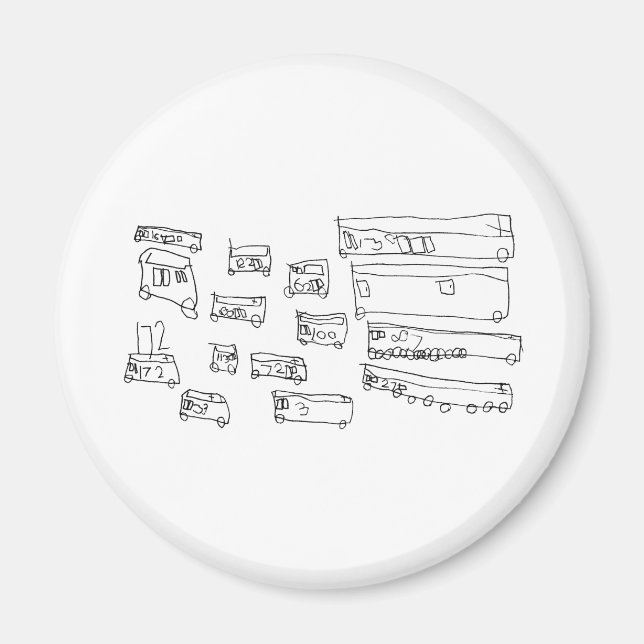 Busse Magnet (Vorne)