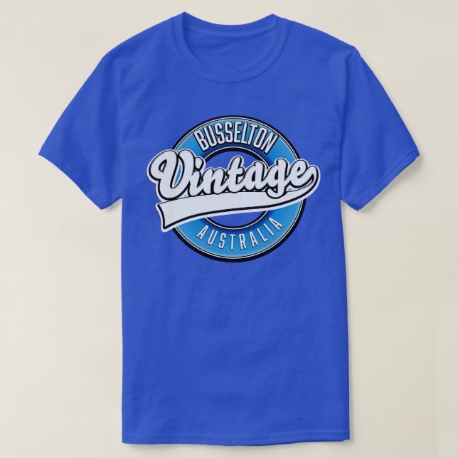 Busselton australisch Vintag T-Shirt (Design vorne)
