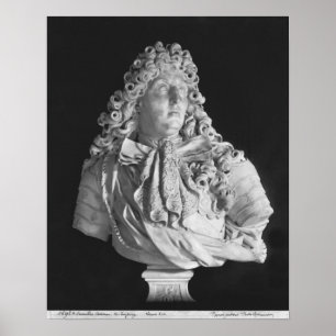 Bust of Louis XIV 1679 Poster