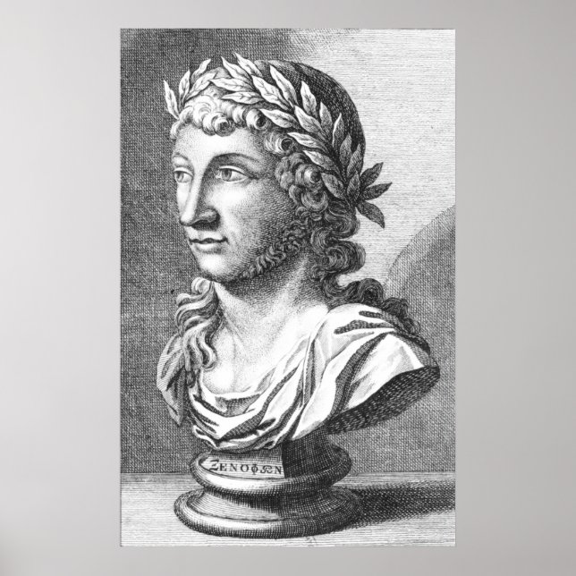 Büste aus Xenophanen Poster (Vorne)