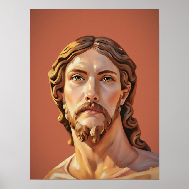 BÜSTE CHRISTUS DEM ERLÖSER von MICHELANGELO 2026 Poster (Vorne)