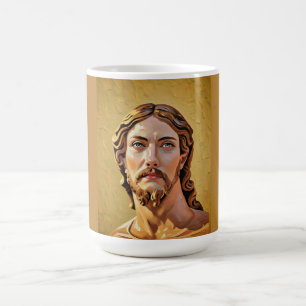 BÜSTE CHRISTUS DES ERLÖSERS von MICHELANGELO 2026_ Kaffeetasse