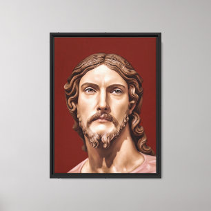 BÜSTE CHRISTUS DES ERLÖSERS von MICHELANGELO 2026_ Leinwanddruck