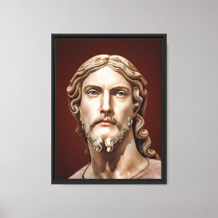 BÜSTE CHRISTUS DES ERLÖSERS von MICHELANGELO 2026_ Leinwanddruck