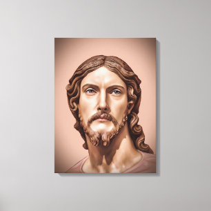 BÜSTE CHRISTUS DES ERLÖSERS von MICHELANGELO 2026_ Leinwanddruck
