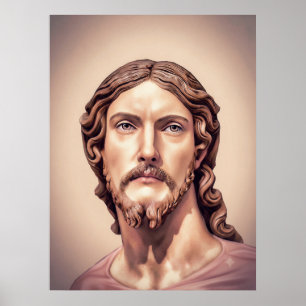 BÜSTE CHRISTUS DES ERLÖSERS von MICHELANGELO 2026_ Poster