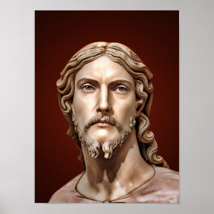 BÜSTE CHRISTUS DES ERLÖSERS von MICHELANGELO 2026_ Poster