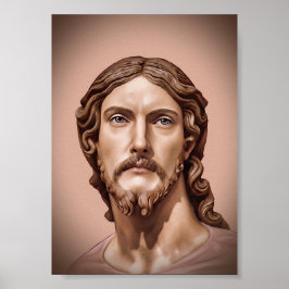 BÜSTE CHRISTUS DES ERLÖSERS von MICHELANGELO 2026_ Poster