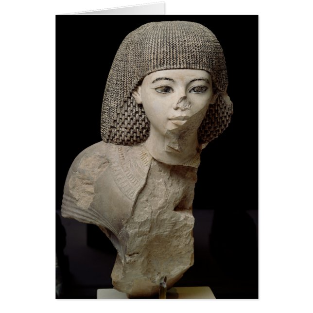 Büste der Königlichen Schrift, Meniou, Neues König (Vorne)