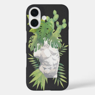 Büste in Bloom - Greco Planter Kunst iPhone 16 Hülle