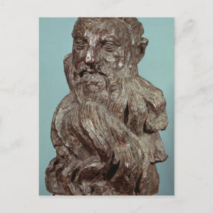 Büste von Auguste Rodin 1909 Postkarte