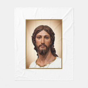 BUSTE VON CHRISTUS DEM ERLÖSER von MICHELANGELO 20 Fleecedecke
