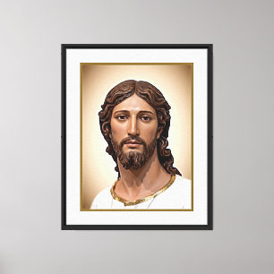 BUSTE VON CHRISTUS DEM ERLÖSER von MICHELANGELO 20 Leinwanddruck