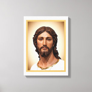 BUSTE VON CHRISTUS DEM ERLÖSER von MICHELANGELO 20 Leinwanddruck