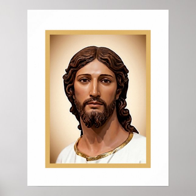 BUSTE VON CHRISTUS DEM ERLÖSER von MICHELANGELO 20 Poster (Vorne)