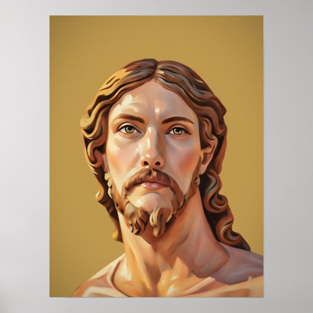 BUSTE VON CHRISTUS DEM ERLÖSER von MICHELANGELO 20 Poster (Vorne)