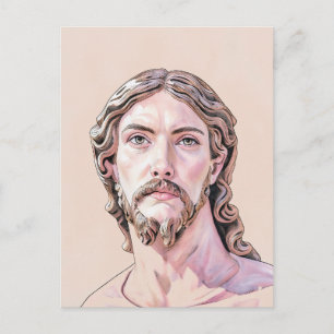 BUSTE VON CHRISTUS DEM ERLÖSER von MICHELANGELO 20 Postkarte