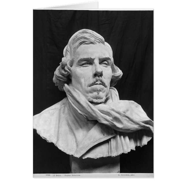 Büste von Eugene Delacroix (Vorne)
