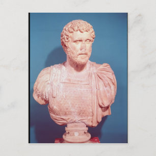 Büste von Kaiser Antoninus Pius Postkarte