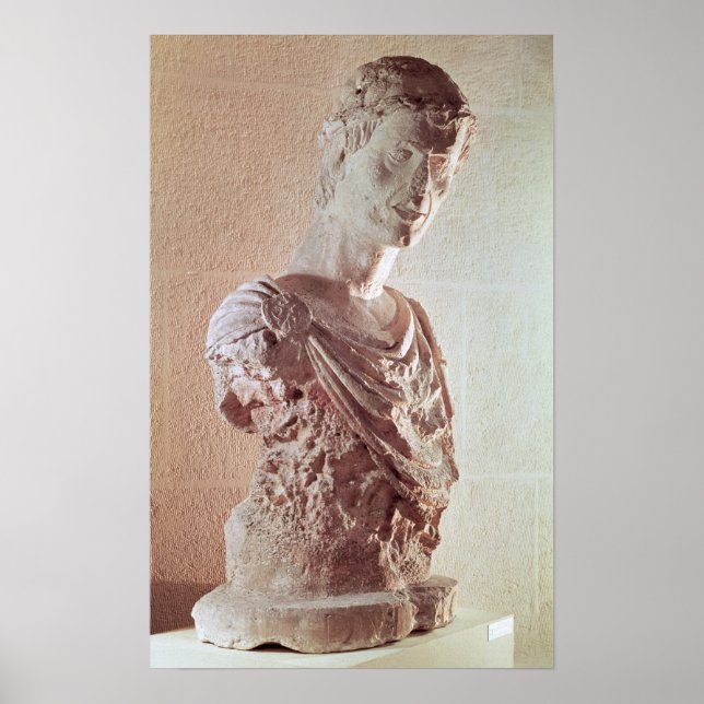 Büste von Kaiser Frederick II. Poster (Vorne)
