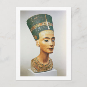 Büste von Königin Nefertiti, aus dem Studio des sc Postkarte