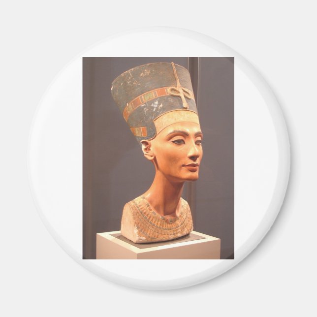 Büste von Königin Nefertiti Magnet (Vorne)