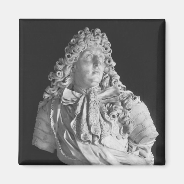 Büste von Louis XIV 1679 Magnet (Vorne)