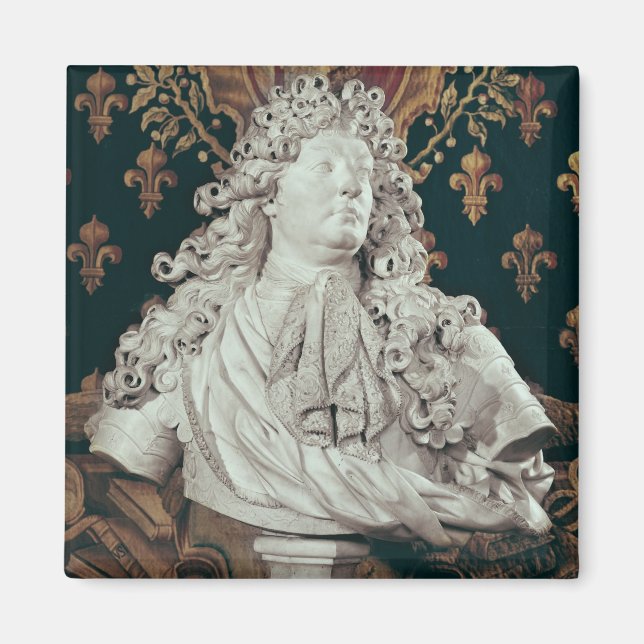 Büste von Louis XIV 1686 Magnet (Vorne)