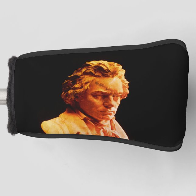 Büste von Ludwig Golf Headcover (Vorderseite)