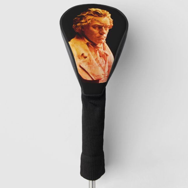 Büste von Ludwig Golf Headcover (Vorderseite)