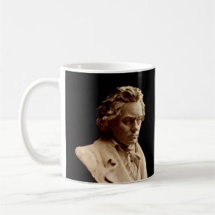 Büste von Ludwig van Beethoven Kaffeetasse