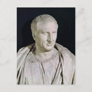 Büste von Marcus Tullius Cicero Postkarte