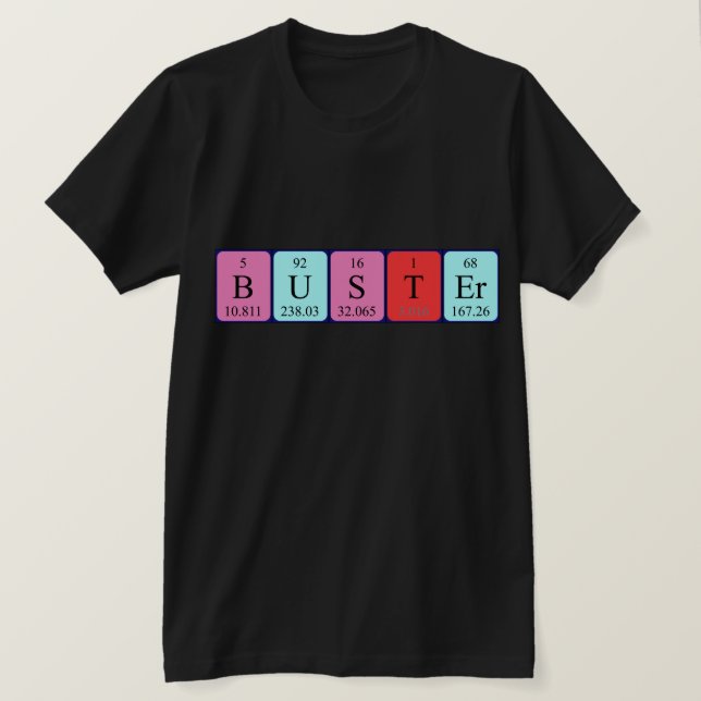 Buster Periodenname Shirt (Design vorne)