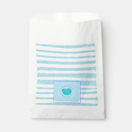 Bustine di cartaper alimentiCustom White Bevorzugu Geschenktütchen